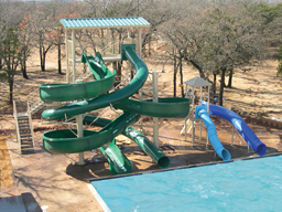Combination Flume Water Slide Model 1865 Combination Flume Water Slide Model 1865
