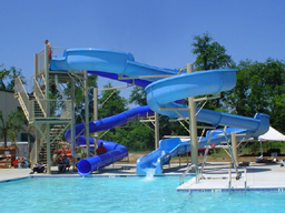 Combination Flume Water Slide Model 1868 Combination Flume Water Slide Model 1868