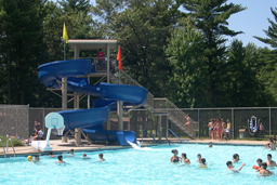 Fiberglass Flume Water Slide Model 1830 Fiberglass Water Slide Model 1830