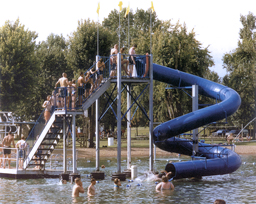 Polyethylene Flume Water Slide Model 1642 Polyethylene Flume Water Slide Model 1642