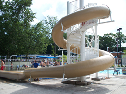 Polyethylene Flume Water Slide Model 1654 Polyethylene Flume Water Slide Model 1654
