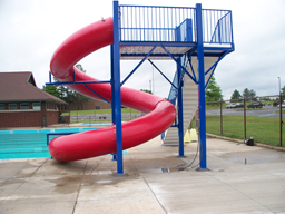 Polyethylene Flume Water Slide Model 1616 Polyethylene Flume Water Slide Model 1616