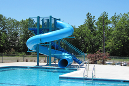Polyethylene Flume Water Slide Model 1616 Polyethylene Flume Water Slide Model 1616