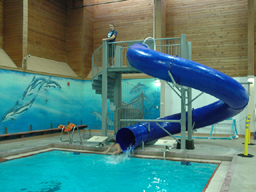 Polyethylene Flume Water Slide Model 1625 Water Slide Model 1625
