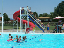Polyethylene Flume Water Slide Model 1628 Water Slide Model 1628