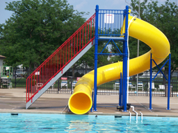 Polyethylene Flume Water Slide Model 1628 Water Slide Model 1628