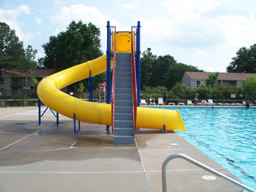 Polyethylene Flume Water Slide Model 1628 Water Slide Model 1628
