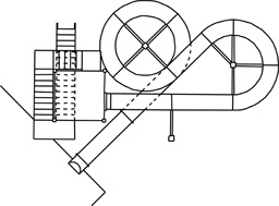 Polyethylene Flume Water Slide Model 1634 Plan View Polyethylene Flume Water Slide Model 1634 Plan View