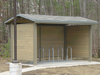 Sentinel Mountain Bike Rack Shelter Model 98-117 Sentinel Mountain Bike Rack Shelter Model 98-117