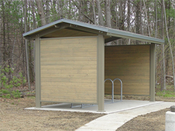Sentinel Mountain Bike Rack Shelter Model 98-117 Sentinel Mountain Bike Rack Shelter Model 98-117