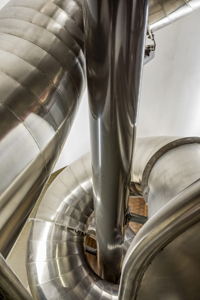 2 Closed Flume Stainless Steel Slides Model SS-A1022 2 Closed Flume Stainless Steel Slides Model SS-A1022
