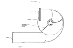 Stainless Steel Indoor Slide Model SS-A1026 plan view Stainless Steel Indoor Slide Model SS-A1026 plan view