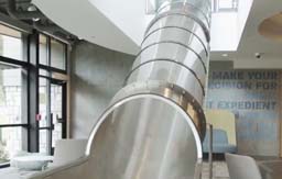 Stainless Steel Slide with Clear Top Model SS-A1035 Stainless Steel Slide with Clear Top Model SS-A1035