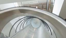 Stainless Steel Slide with Clear Top Model SS-A1035 Stainless Steel Slide with Clear Top Model SS-A1035