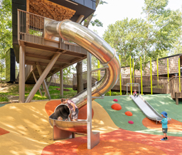 Outdoor Stainless Steel Slide Model SS-A1037 Outdoor Stainless Steel Slide Model SS-A1037