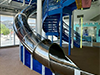 Stainless Steel Slide with Clear Top Model SS-A1038 Stainless Steel Slide with Clear Top Model SS-A1038