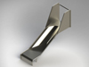 Stainless Steel Playground Slide 3' Entry Height Stainless Steel Playground Slide 3' Entry Height