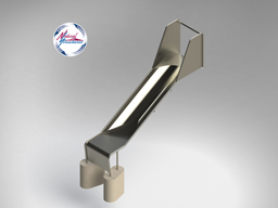 Stainless Steel Playground Slide Model SS-P104 - bury mount Stainless Steel Playground Slide Model SS-P104 - bury mount