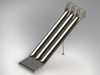 Stainless Steel Playground Slide 11' Entry Height Stainless Steel Playground Slide Model SS-P3011